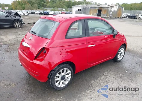 2017 Fiat 500 Pop из США, поврежденный, VIN 3C3CFFKRXHT697948